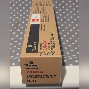 Canon Toner Black NIB G-11 NP-6012, 6012F, 6112, 6212, 6412, 6412F, C-120F, 122
